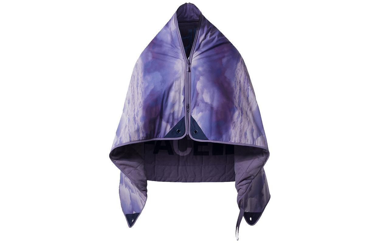 

Clot X North X CLOT Кейп-накидка унисекс фиолетовый The North Face, фиолетовый