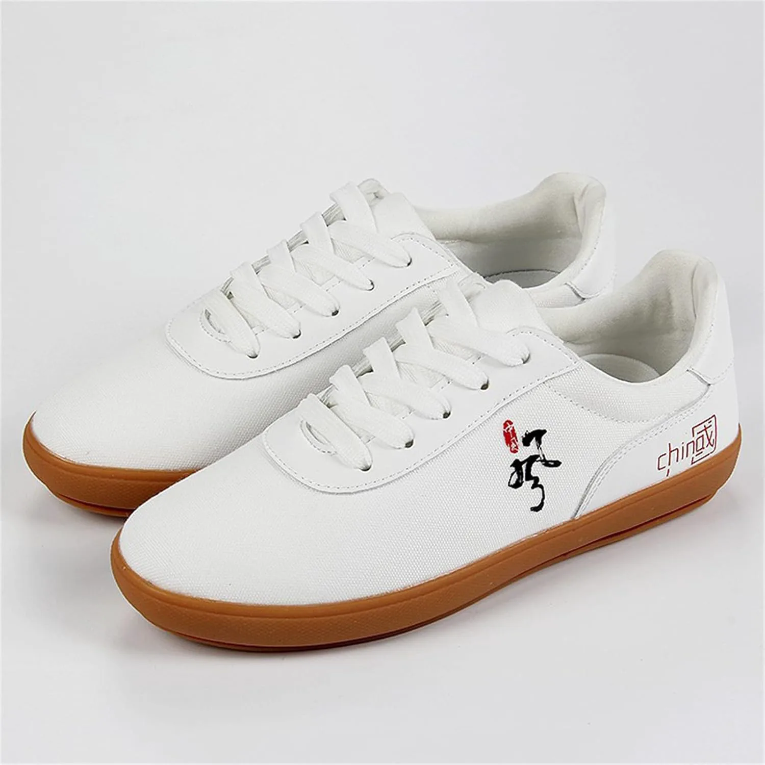 

Мужские туфли для тайцзи JiuQing, кроссовки для боевых искусств, тканевые, нескользящие, дышащие, для фитнеса на улице, белый