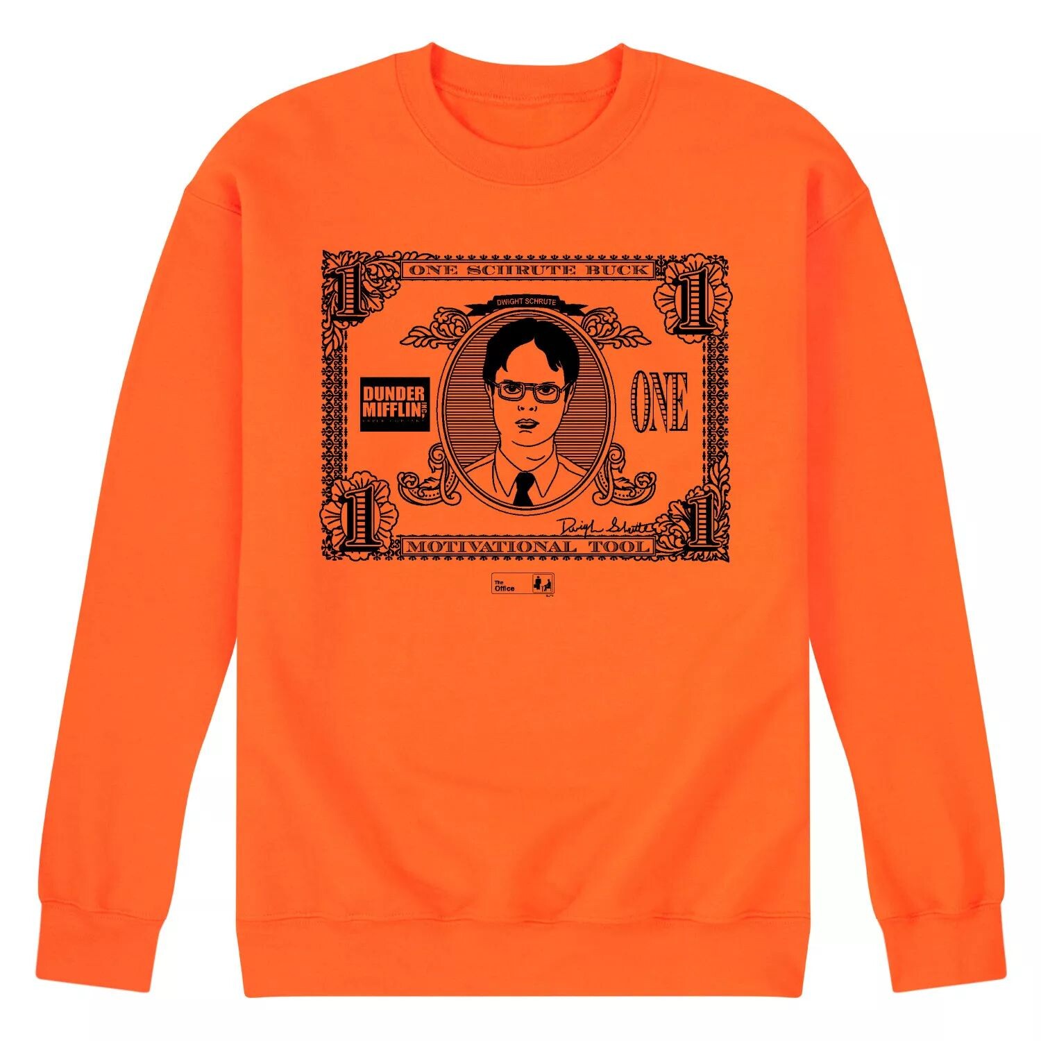 

Мужской свитшот The Office One Schrute Buck Licensed Character