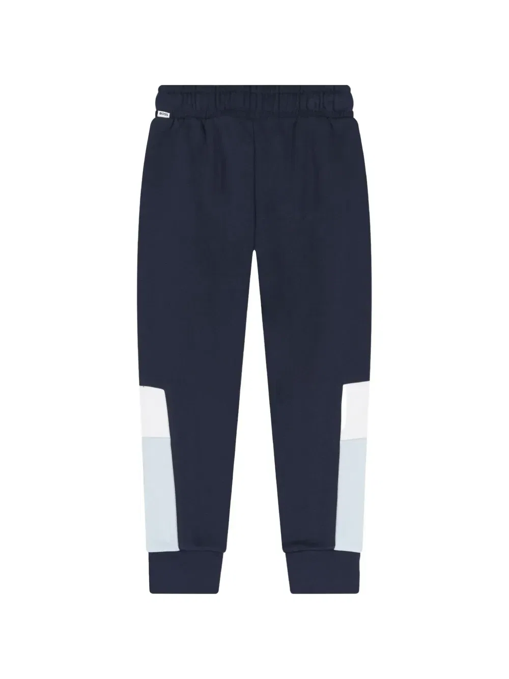 Спортивные брюки в стиле колор-блок Boss Kidswear, синий — фото 2