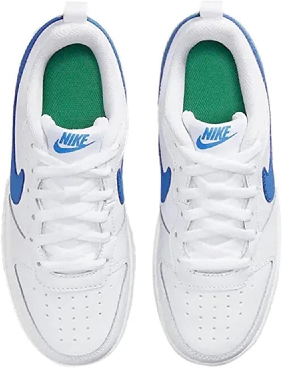 Мужские кроссовки Jordan Air 1 Low Nike, белый/синий — фото 4