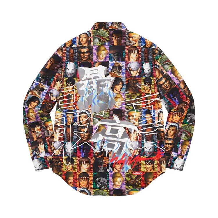 Рубашка Supreme x Yohji Yamamoto x TEKKEN Shirt Multicolor, разноцветный — фото 2