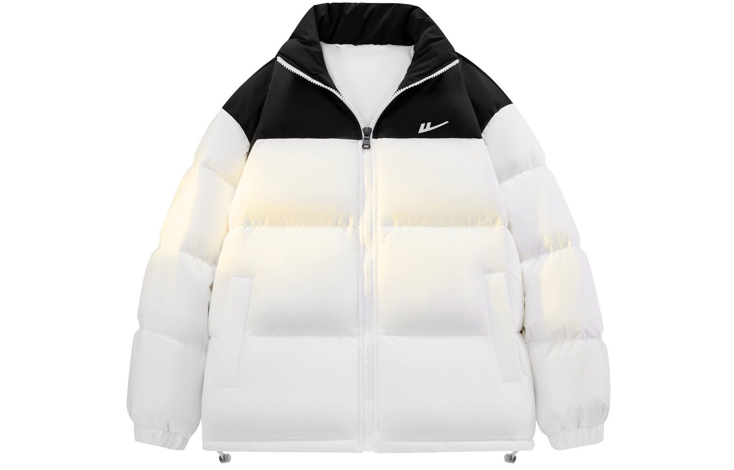 

ПППуховик Unisex с воротником стойкой утепленный WARRIOR, 白色【强推加厚款】