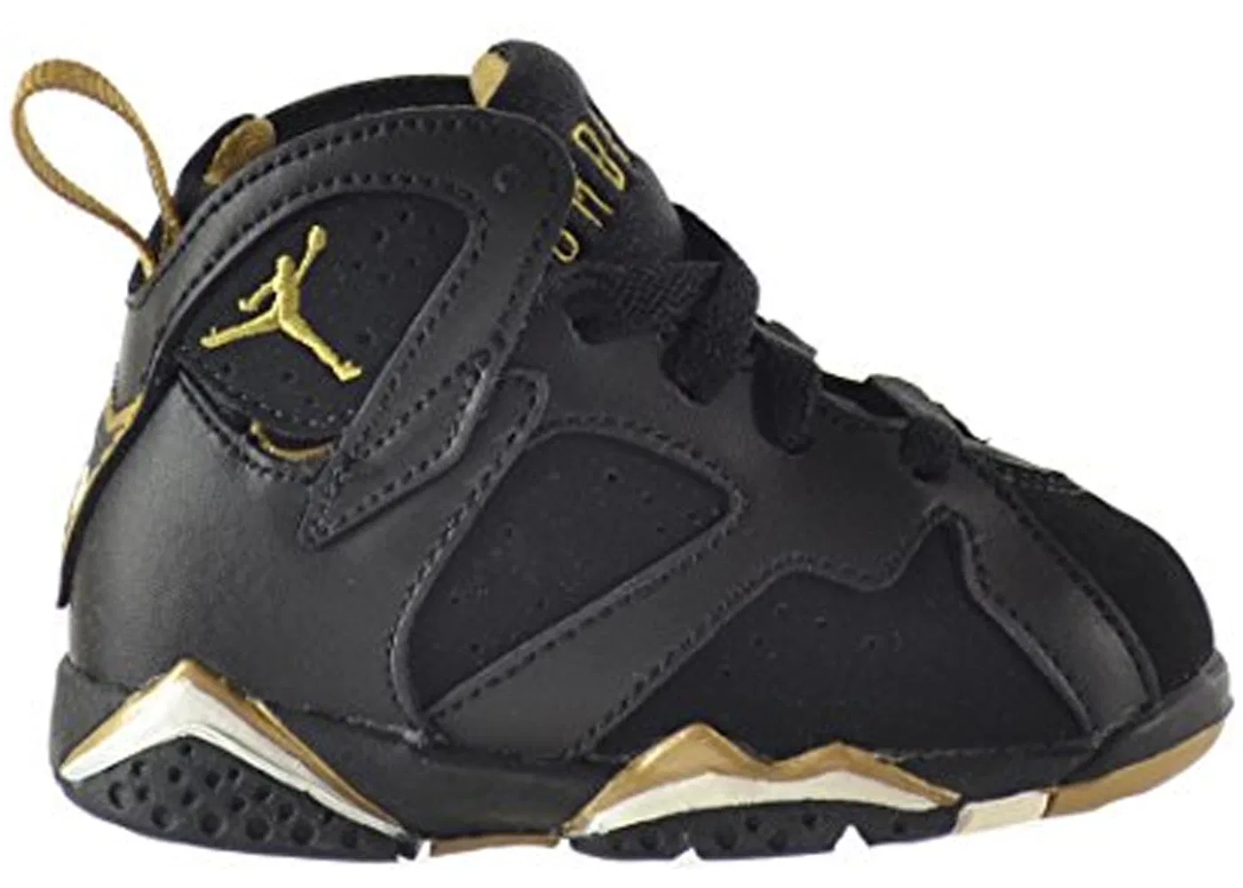 Детские кроссовки Lifestyle Jordan 7 Retro Jordan, Black/Metallic Gold-Sail