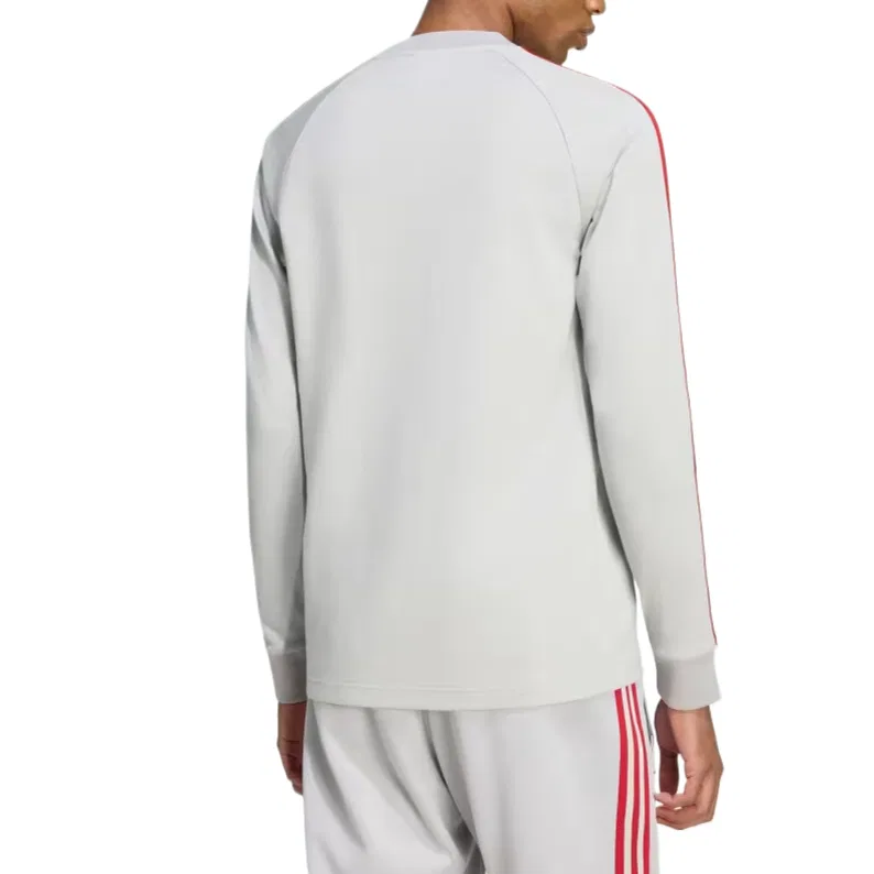 Мужская футболка с круглым вырезом Adidas Originals, Gray 2 — фото 4