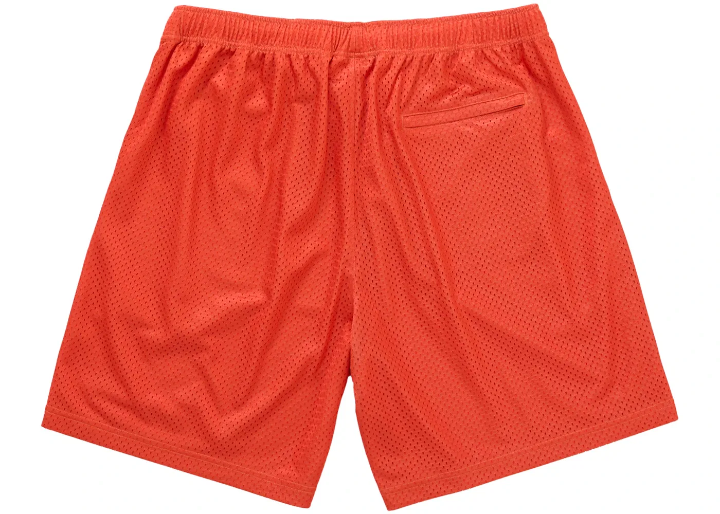 Мужские шорты с принтом Rhinestone Mesh Short Supreme, Orange — фото 2