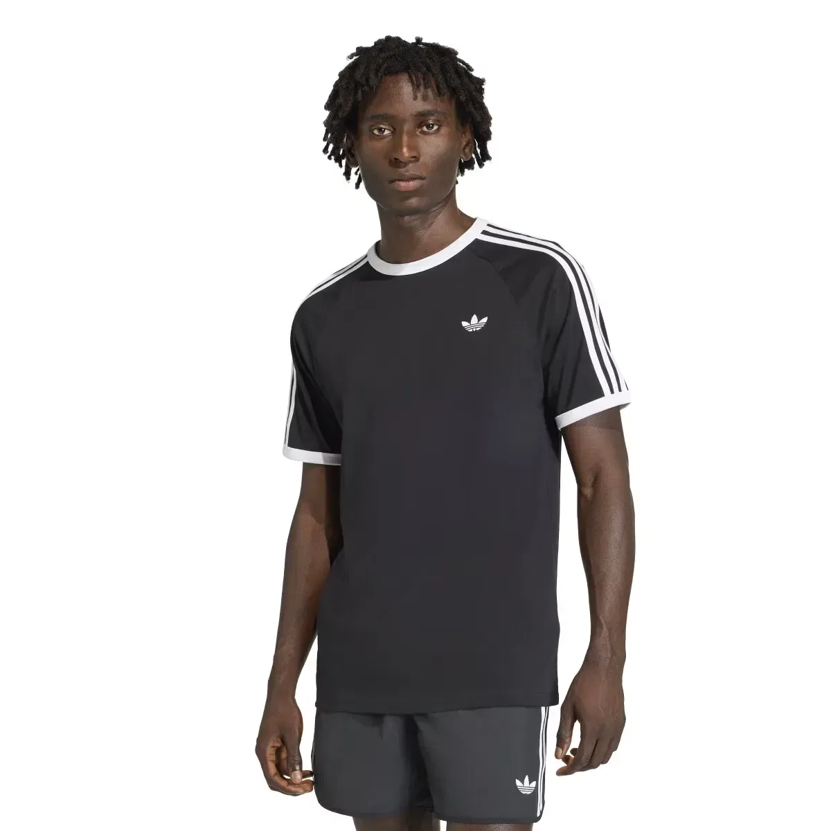 Мужская футболка с длинным рукавом Adicolor Adidas Originals, Negro
