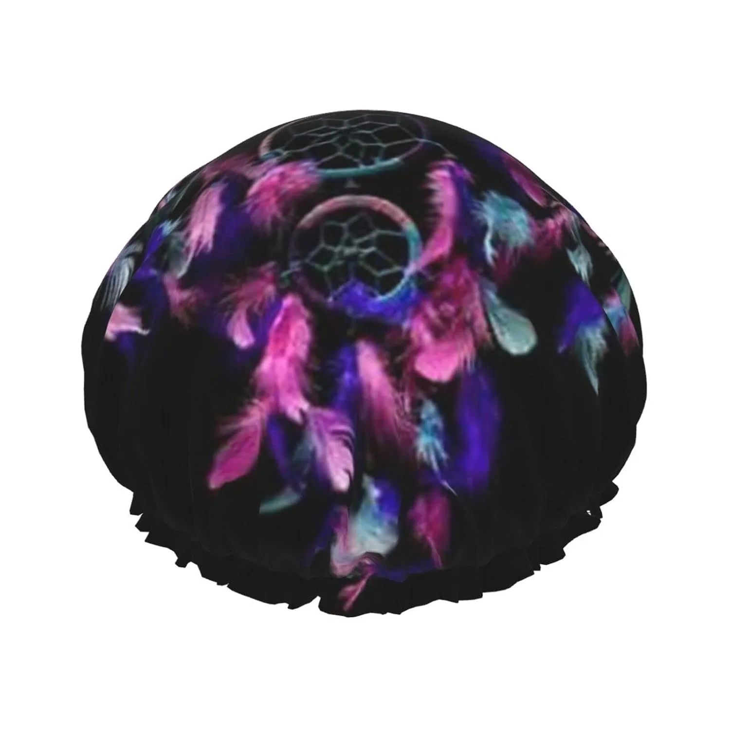 Шапочка для душа Dream Catcher, двойной слой, водонепроницаемая, BONDIJ