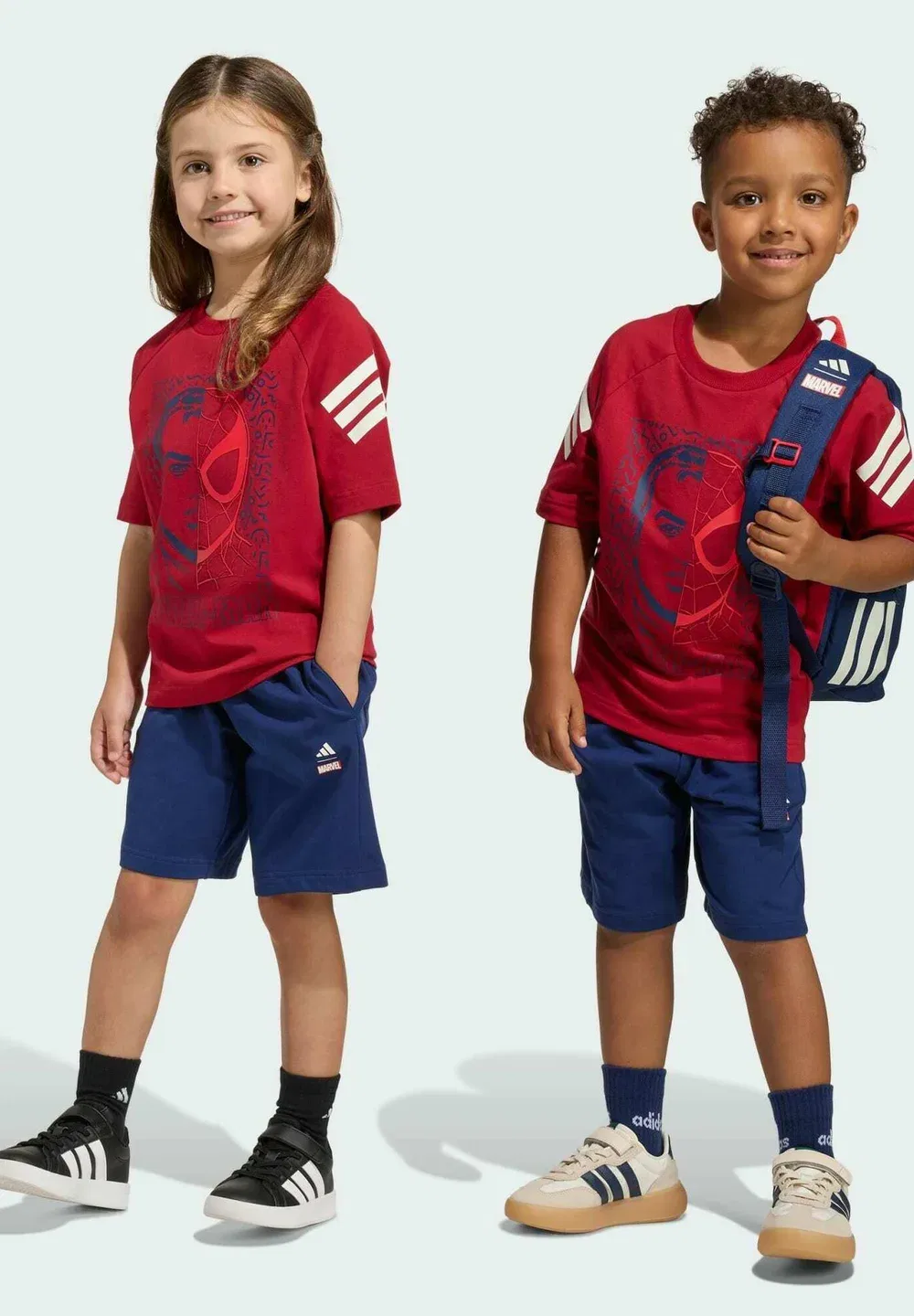 Комплект Completino adidas bimbo - футболка с принтом Adidas Originals, Bordo