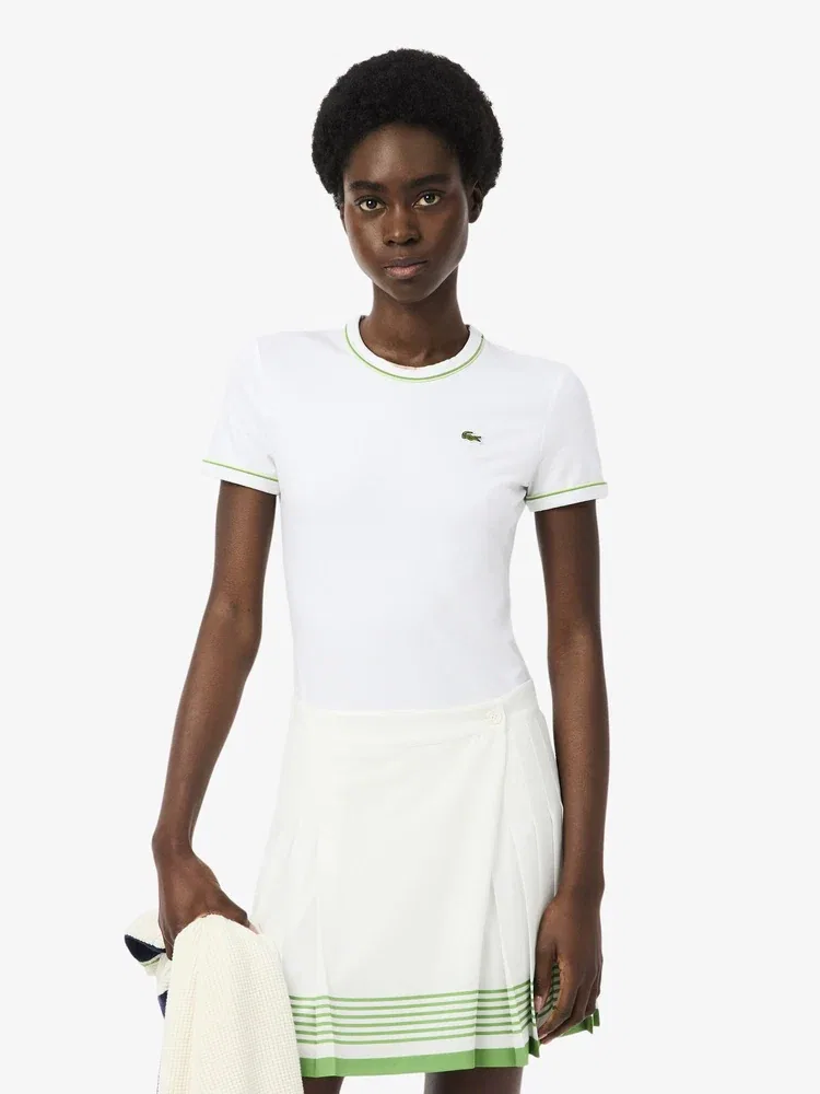 Футболка LACOSTE TF5289 Slim Fit, White