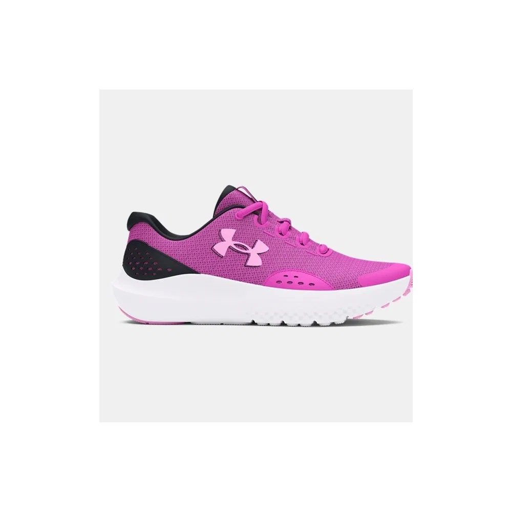 Детские кроссовки для бега с сетчатым верхом UA GGS Surge 4 Under Armour