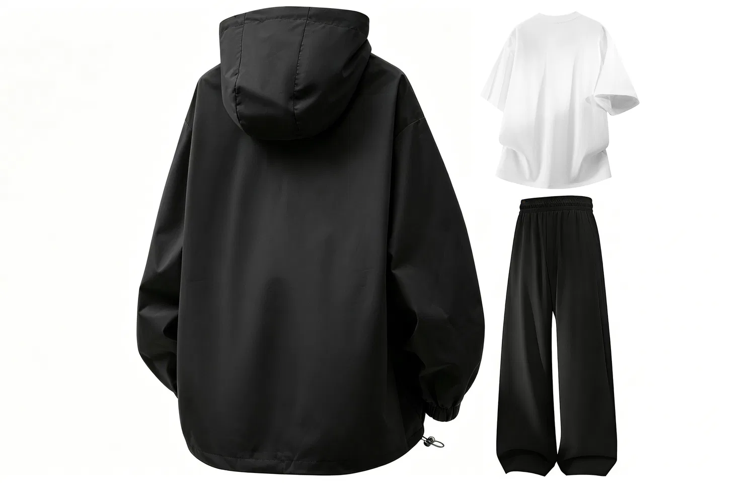 Детский комплект из куртки и брюк с капюшоном Windbreaker Jacket & Pants WARRIOR — фото 4