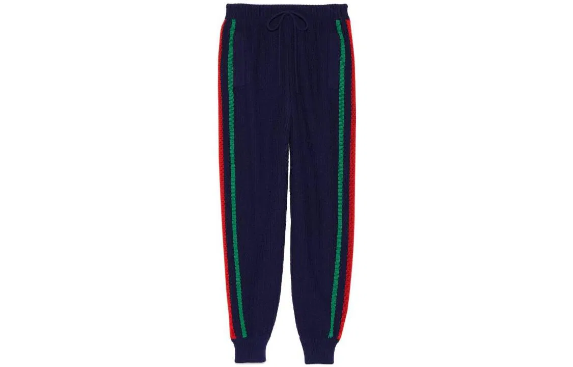 Детские трикотажные спортивные штаны Dark Blue GUCCI