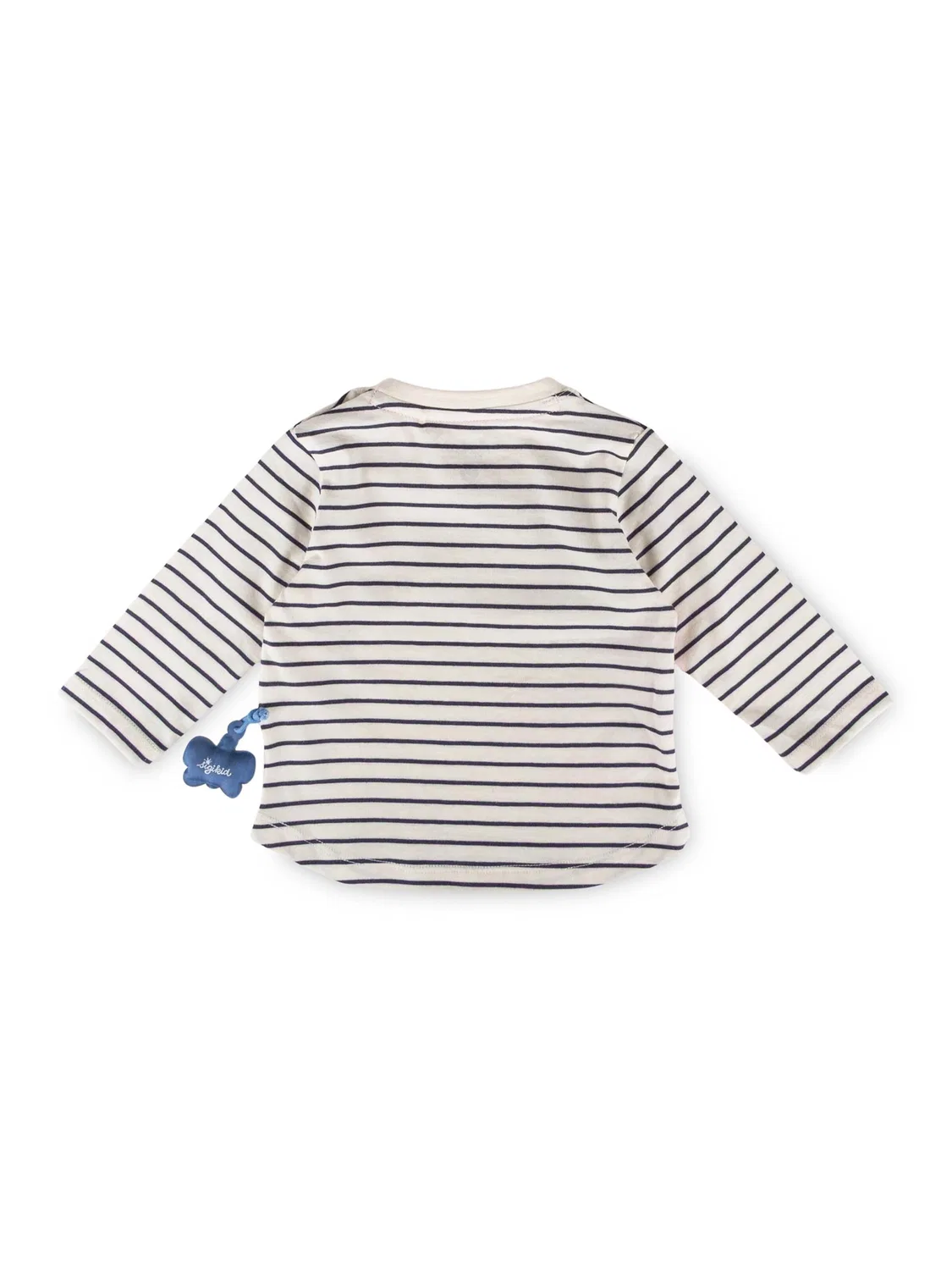 Рубашка Sigikid Langarmshirt Summer Vibes белого цвета — фото 4
