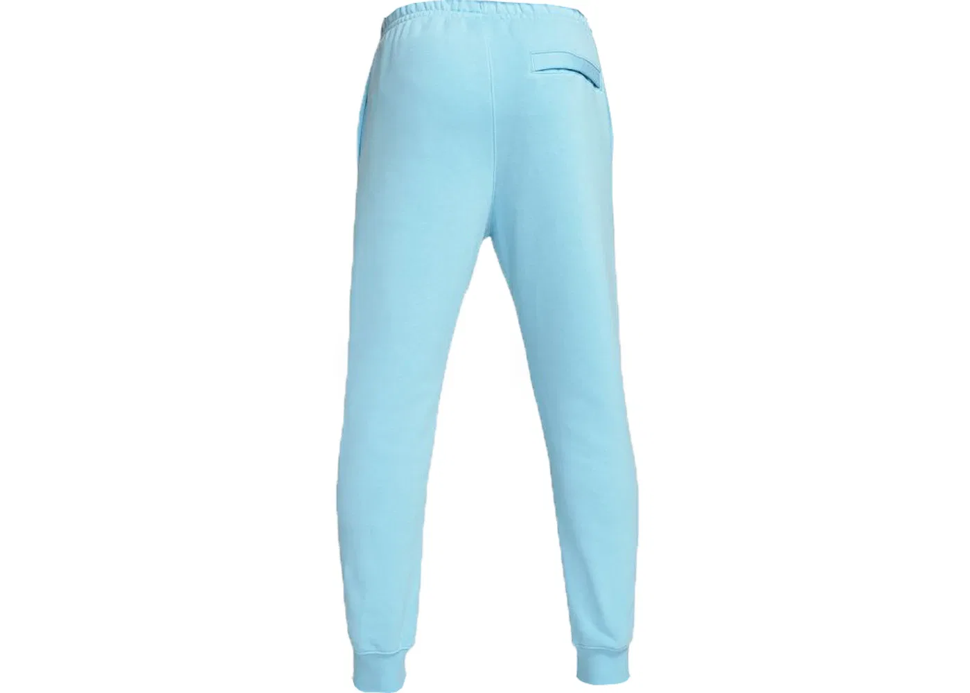 Мужские спортивные штаны из футера с эластичным поясом Nike Joggers, Blue Chill/Blue Chill/White — фото 2