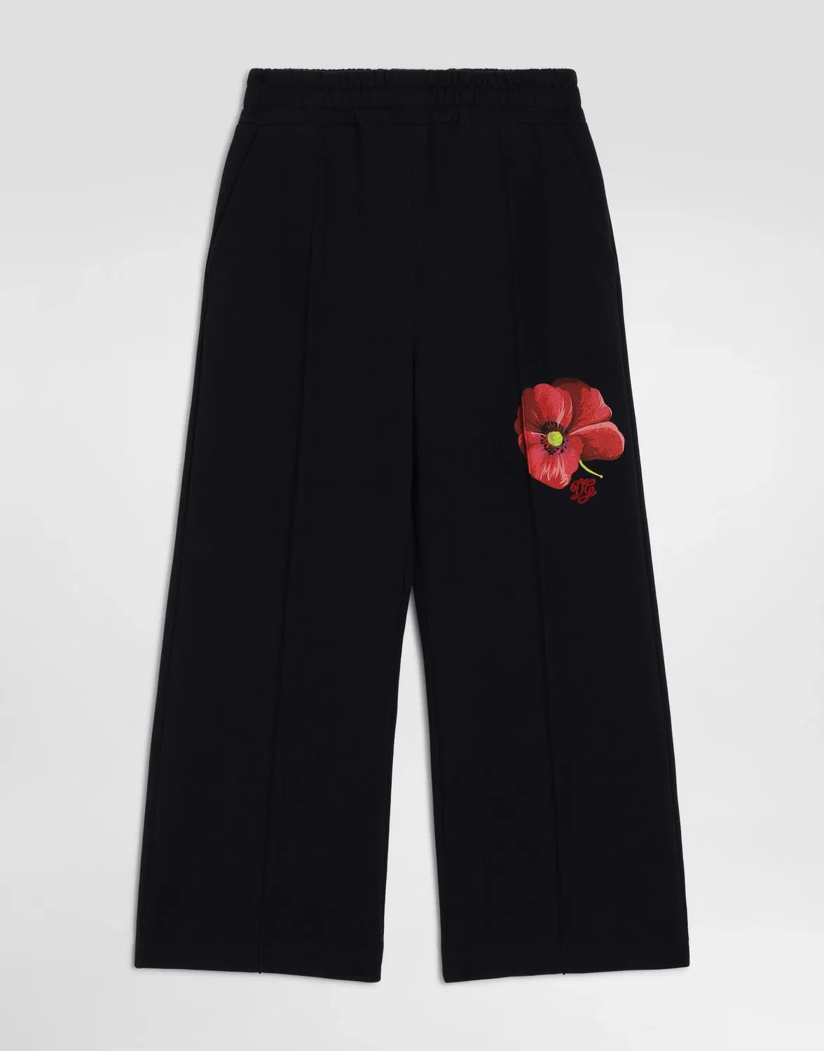 Флисовые спортивные брюки Dolce&Gabbana, черный