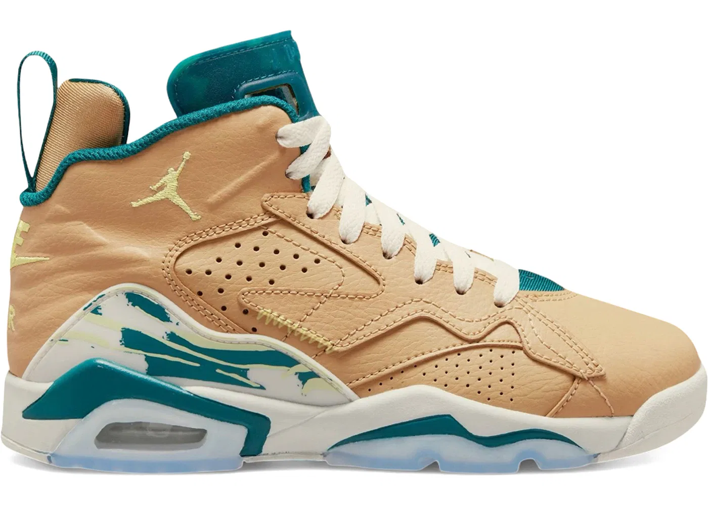 Детские кроссовки Lifestyle Jordan MVP Jordan, Twine/Sail/Geode Teal/Luminous Green