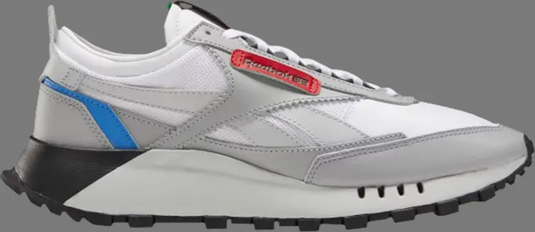 

Кроссовки classic leather legacy 'stark grey' Reebok, серый