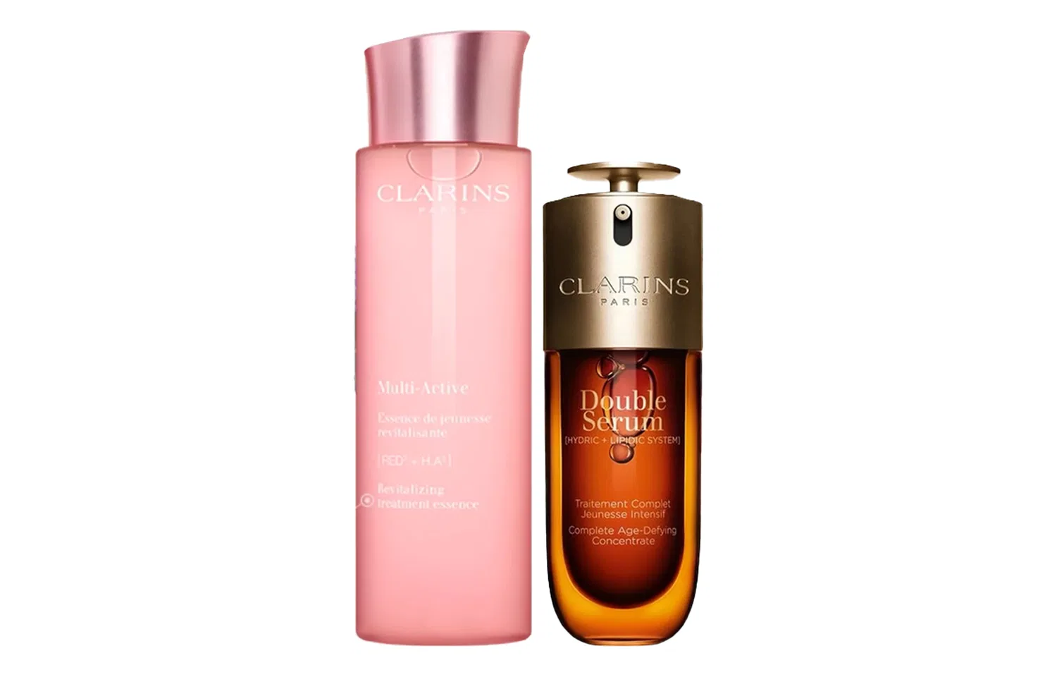 Набор для ухода за кожей с сывороткой и тонером, CLARINS