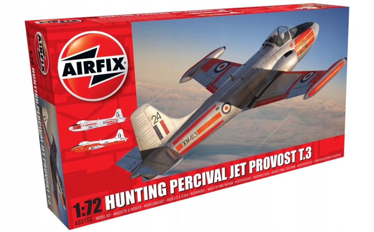 

Охота на Персиваля Джет Провоста T.3/T.3a, Airfix 02103
