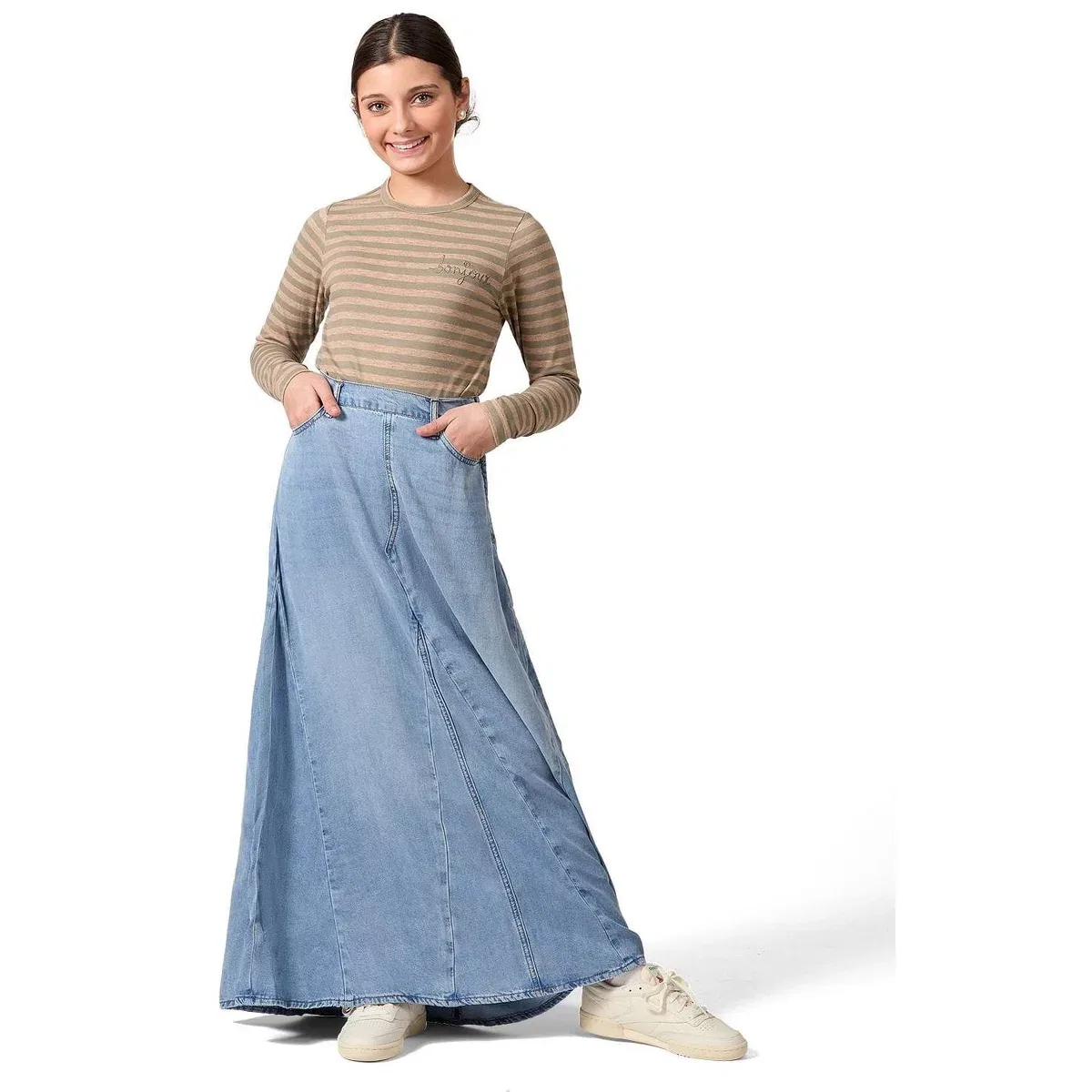 Детская футболка с длинным рукавом с принтом Bonjour ONLINE UNIQUE RTW MISSY, Pink — фото 4