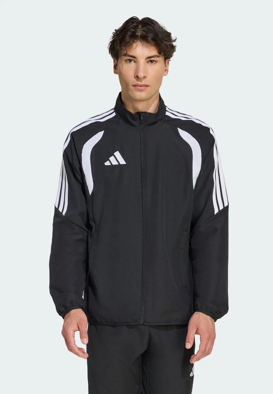 Спортивная куртка ADIDAS PERFORMANCE 'Tiro26 League' черного цвета — фото 2