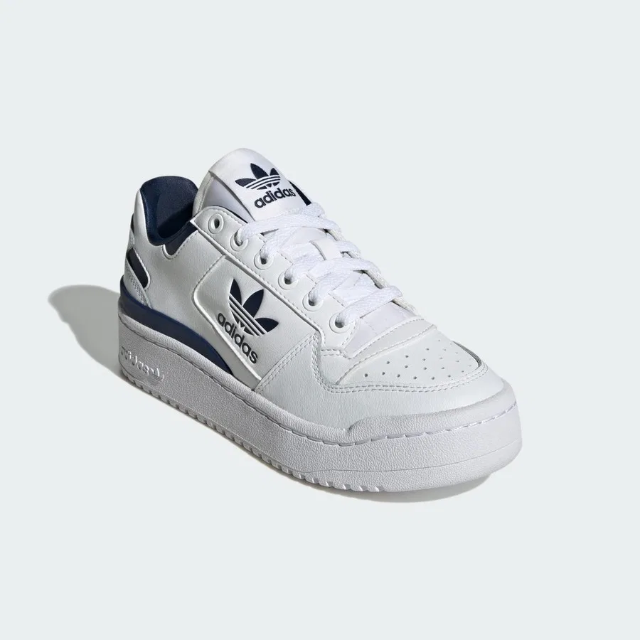 Кроссовки повседневные с платформой Forum Bold adidas, Бело-синий — фото 3