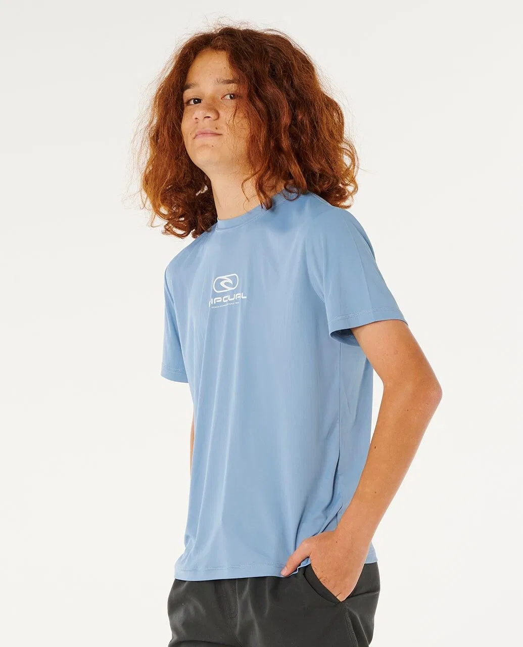 Детская футболка с длинным рукавом Icons Surflite Rip Curl, Jeansblau — фото 2