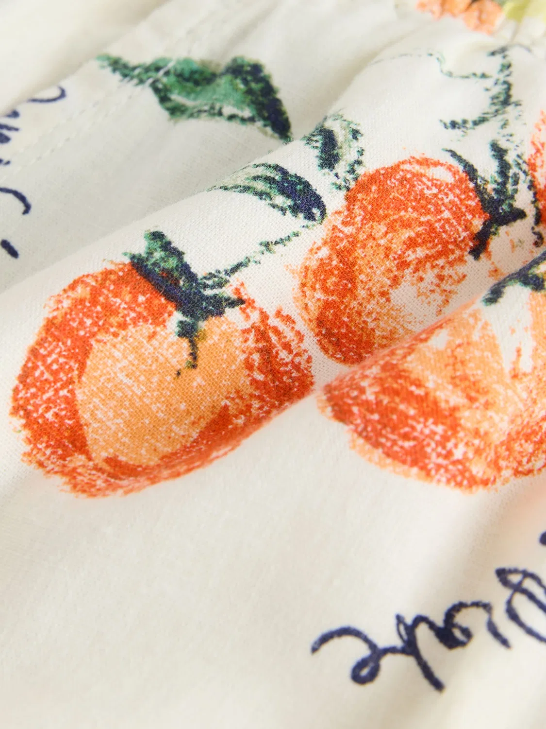 Шорты летние с принтом томатов Next, цвет Ecru Tomato Print — фото 2