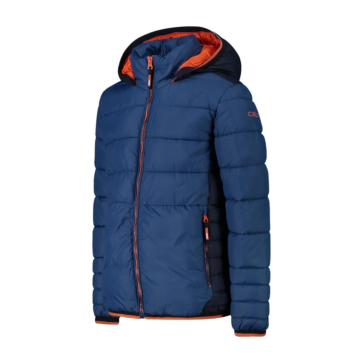 Детская куртка для мальчиков с капюшоном CMP Kid Jacket Fix Hood, Darkblau — фото 3