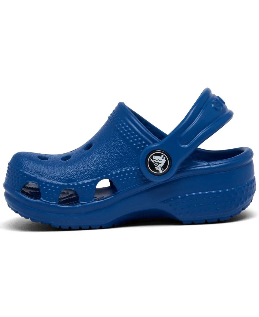 Клоги детские Infant Littles Classic Clogs Crocs, Blue Bolt — фото 2