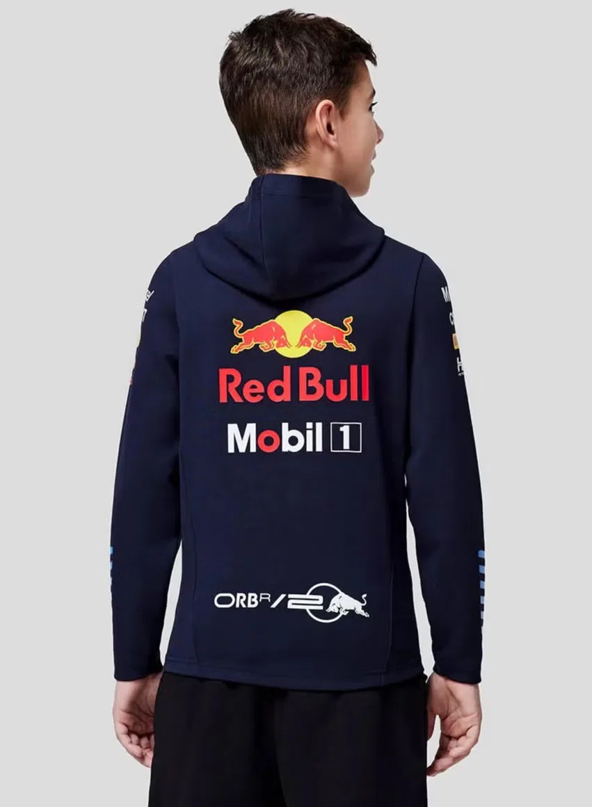 Худи детское с капюшоном Pullover Red Bull, ночное небо — фото 2