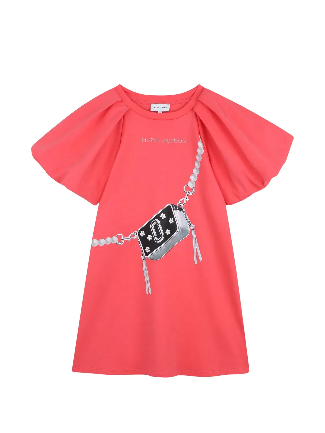 Платье Snapshot розовое Marc Jacobs, розовый