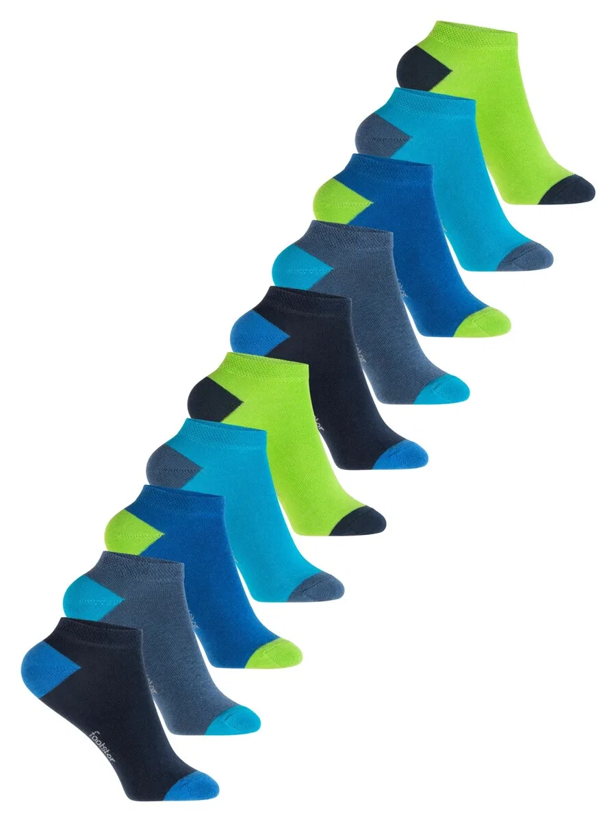 Носки footstar 'Color Pop' цвета голубой