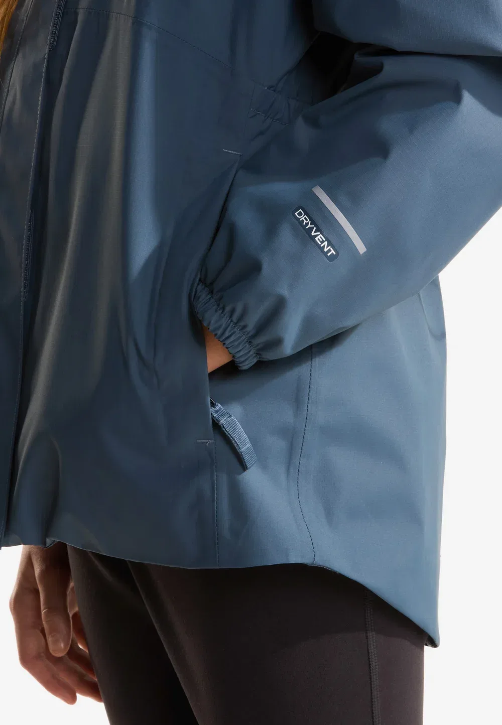 Дождевик G antora - водонепроницаемая куртка The North Face, Granite Grey — фото 4