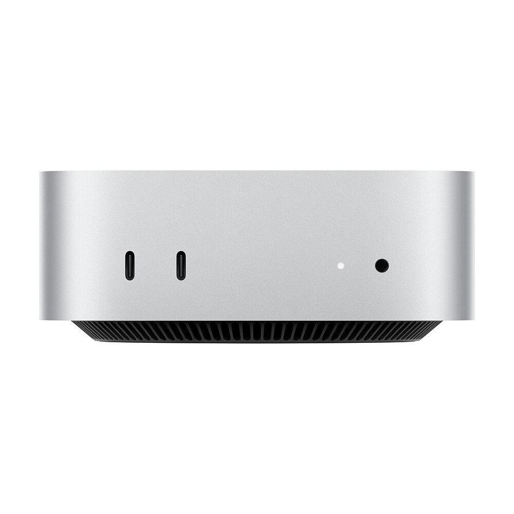 Настольный компьютер Apple Mac Mini M4 (2024), 10CPU/10GPU, Gigabit Ethernet, 16ГБ/1ТБ, Silver — фото 3