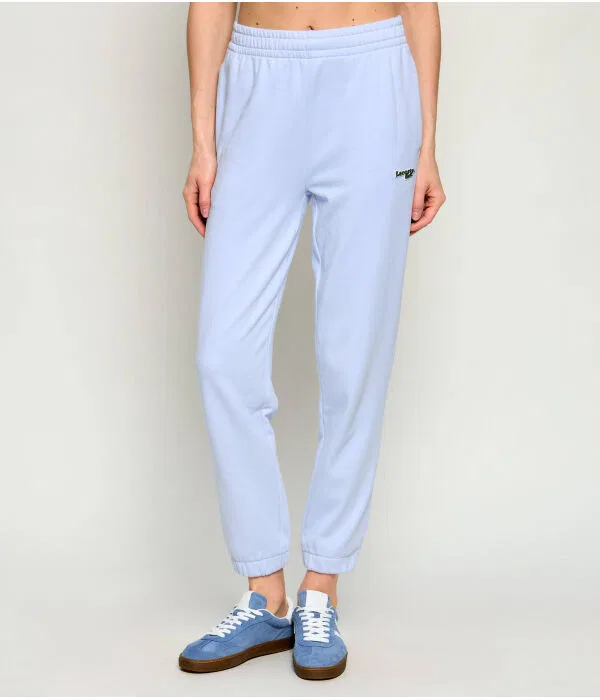 Штаны спортивные женские Lacoste Azzurro, Regular Fit, хлопковые