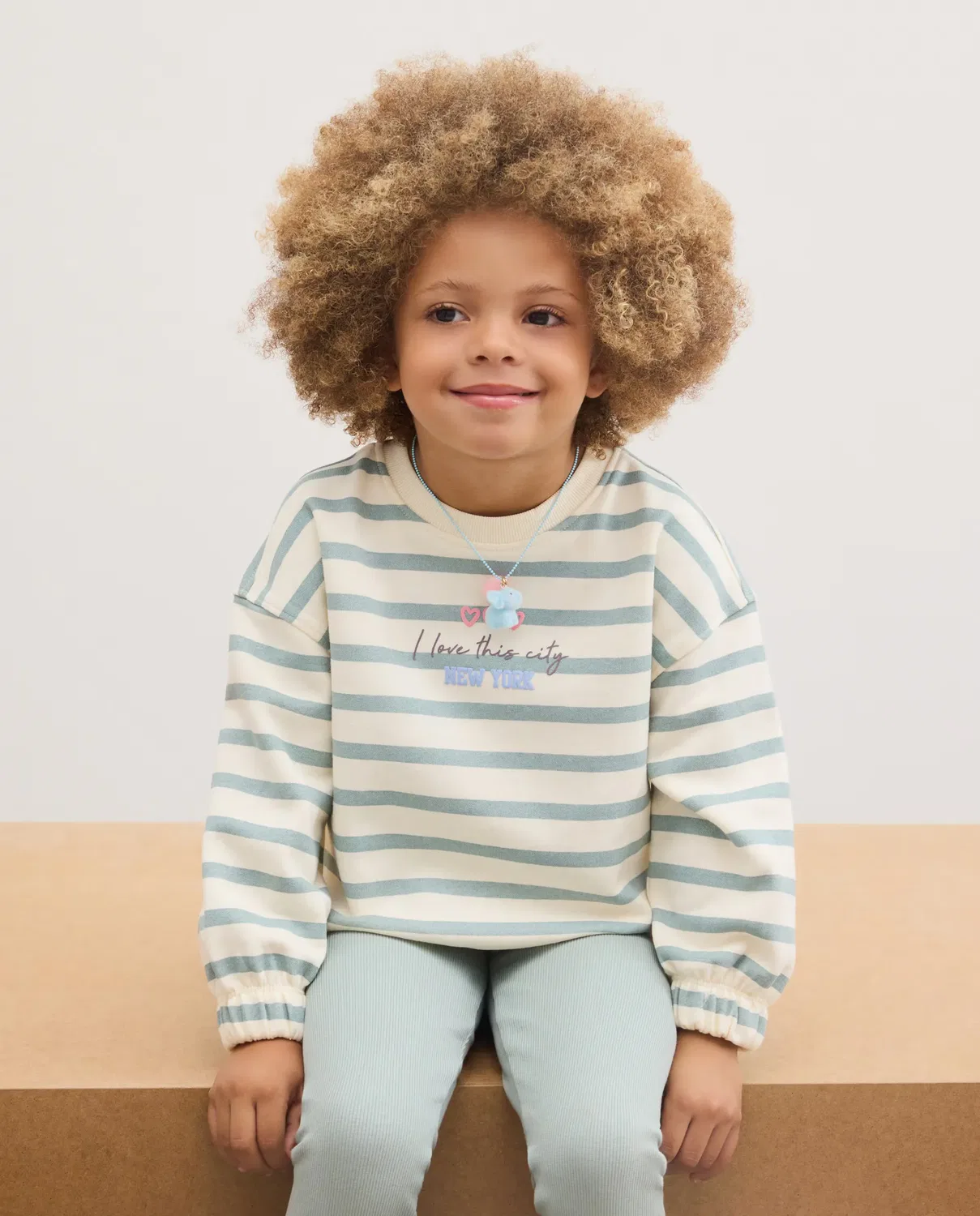 Детский комплект для девочек с принтом Kids El Corte Inglés, Verde — фото 3