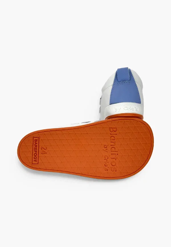 Ботинки кожаные Zapatillas blanditos bandas laterales unisex - baby shoes Pisamonas, azul, синий — фото 4