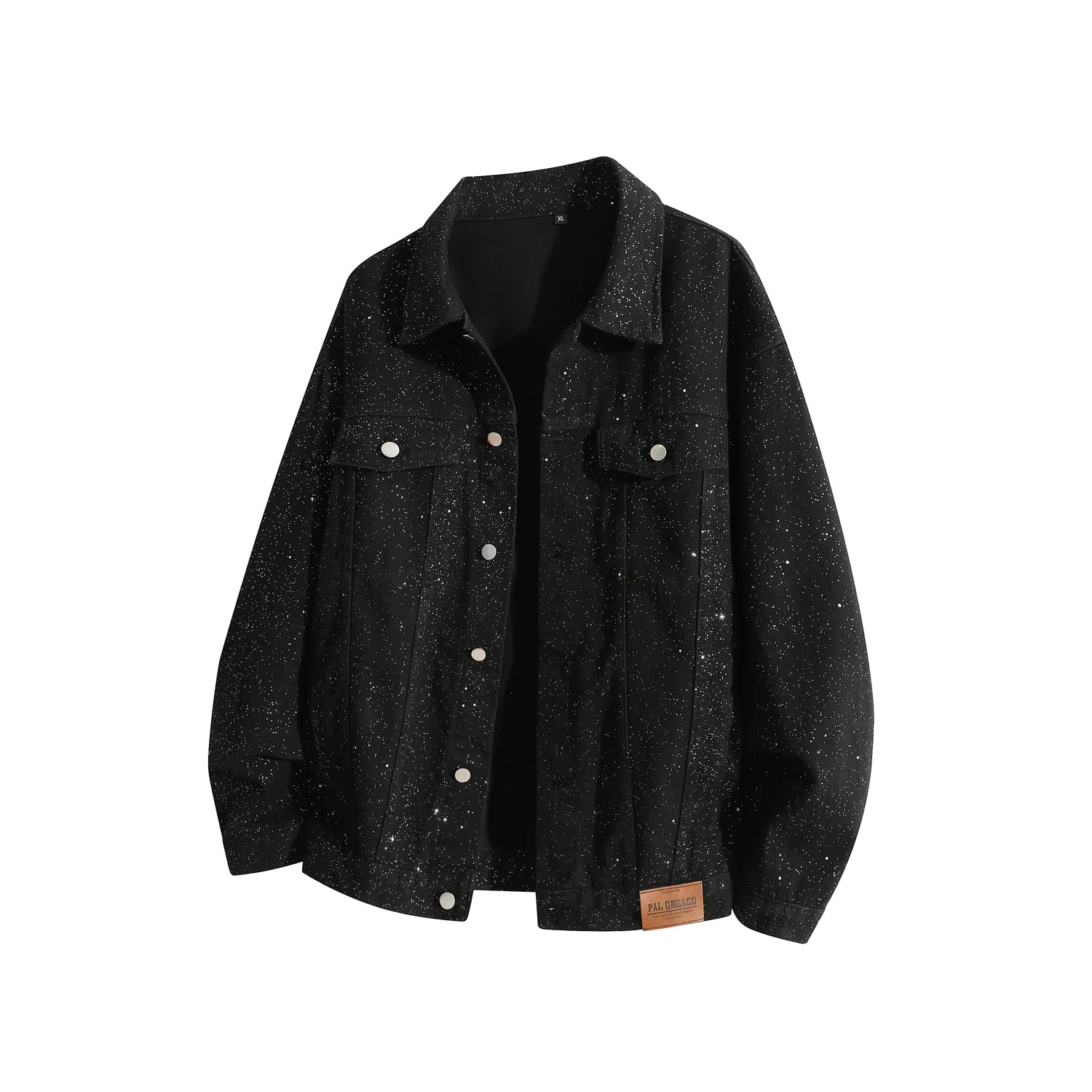 Детское джинсовое пальто с длинным рукавом PAL ONGACO, Black