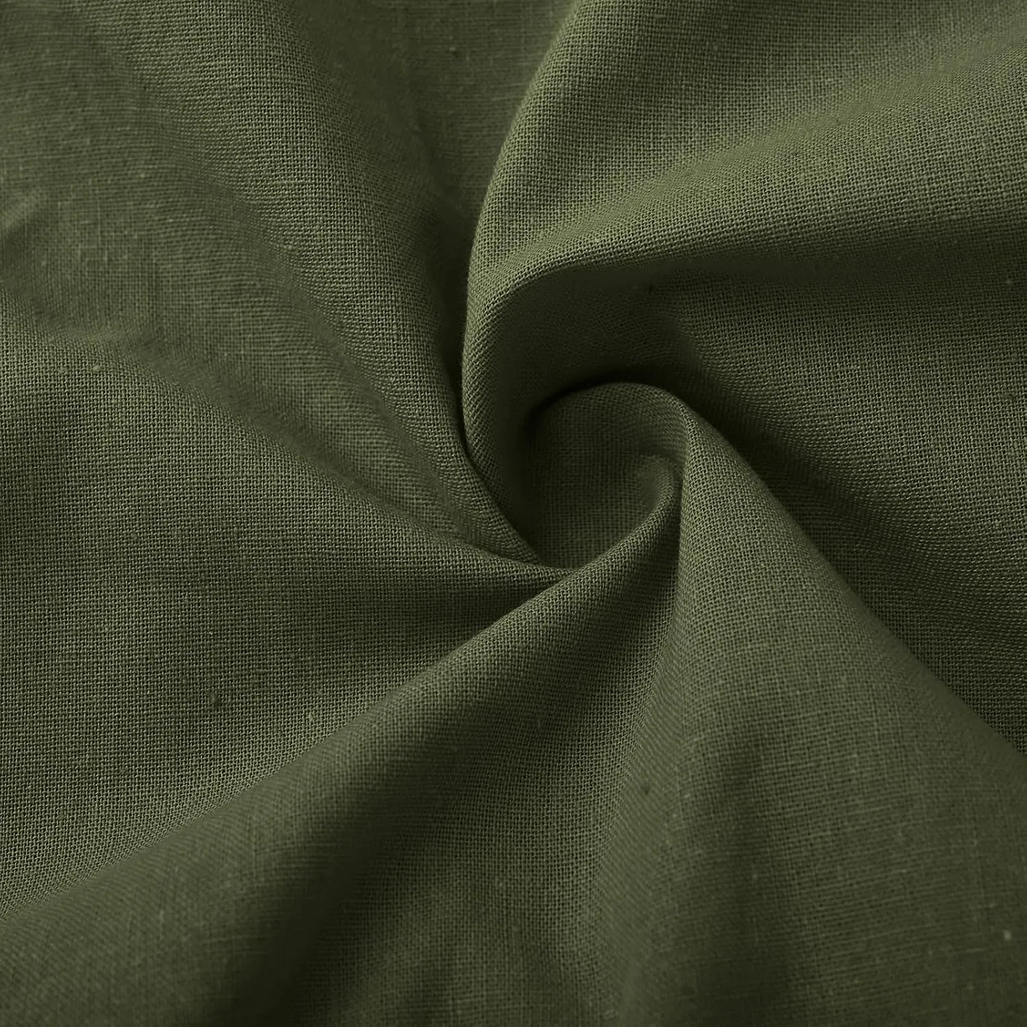 Женское сарафан A-line с пуговицами, Army Green — фото 3