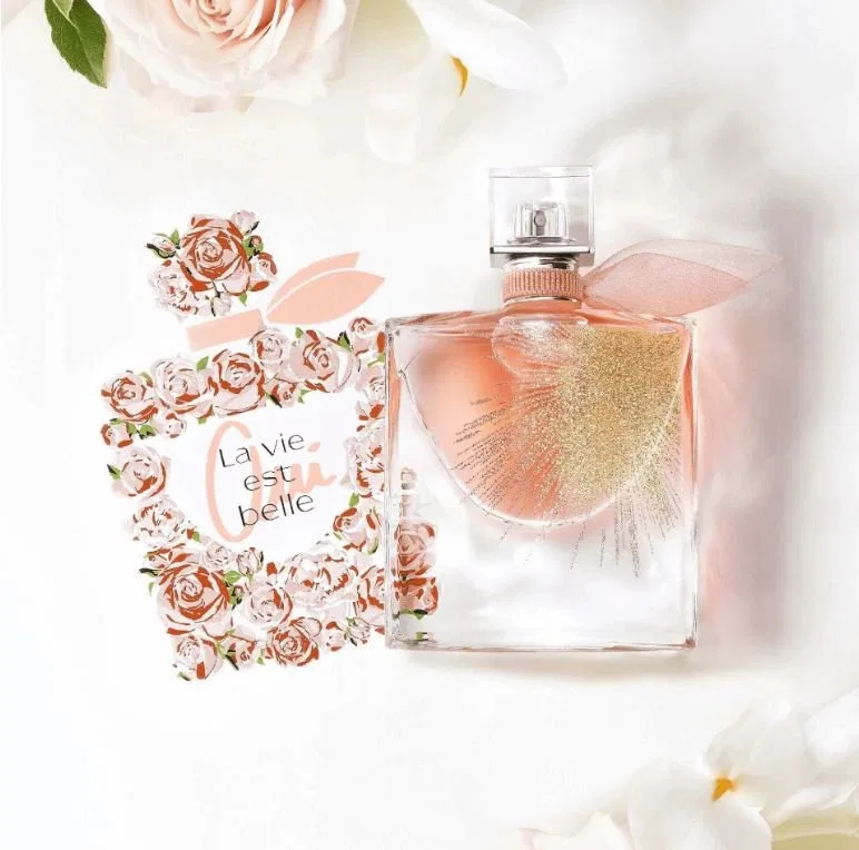 Женская вода перфюмированная 100 мл, цветочно-ванильная, La Vie Est Belle Oui, Lancome — фото 4