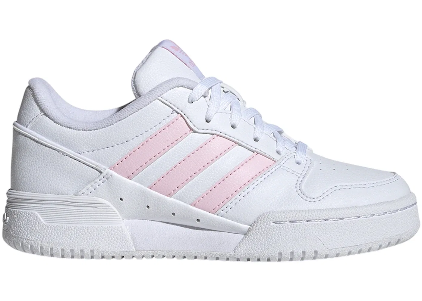 Детские кроссовки Lifestyle Adidas Team Court 2.0 STR, Cloud White Clear Pink Cloud White