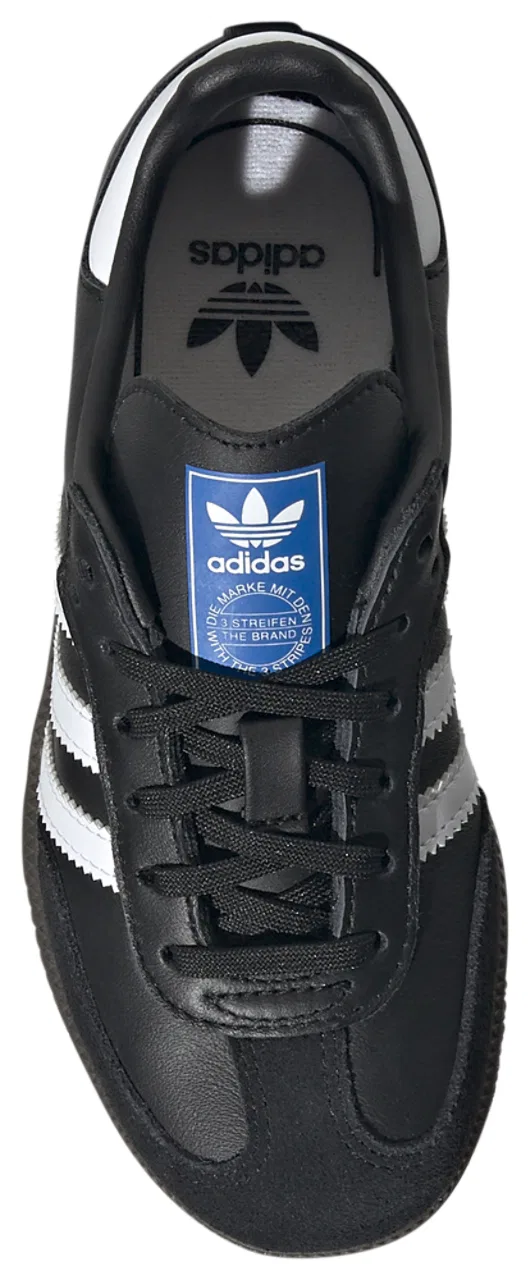Кроссовки для мальчиков Samba Adidas, цвет Core Black/White — фото 3