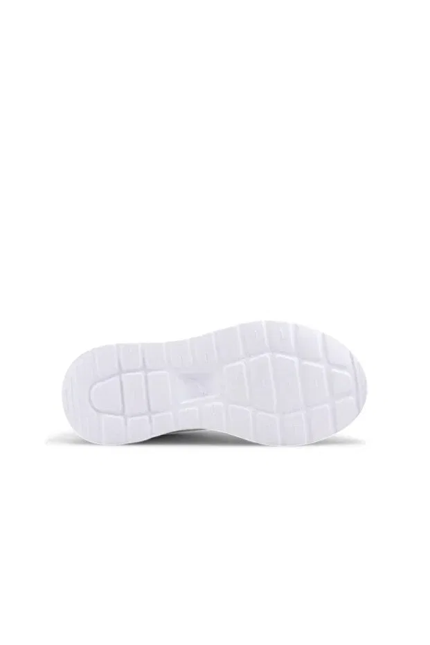 Детские кроссовки для девочек с принтом Anzarun Lite Jr Puma, White — фото 3