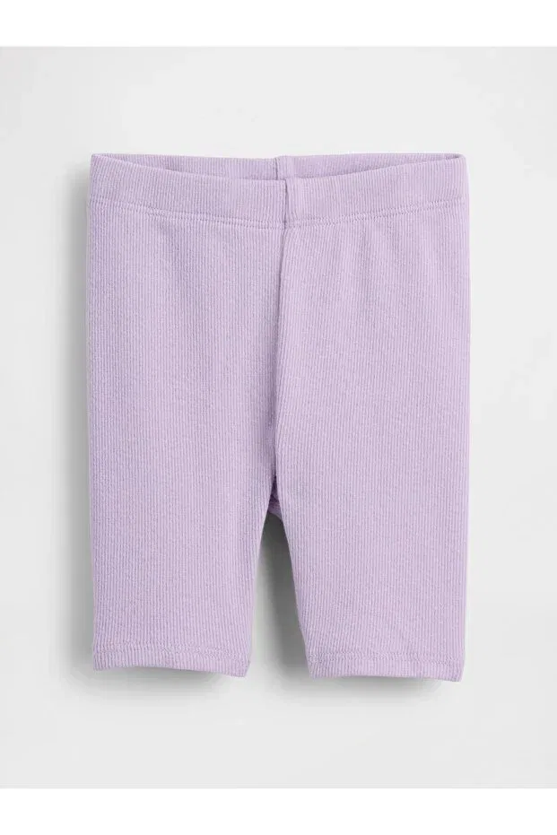 Детские шорты для девочек вязаные Biker shorts Gap, Lila-000