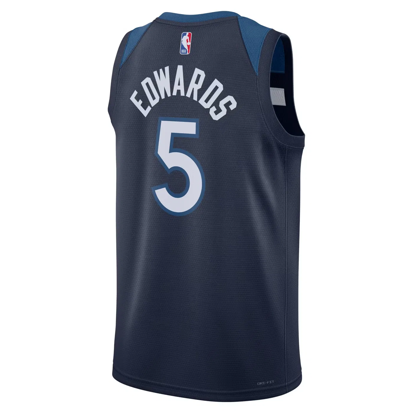 Джерси баскетбольная с принтом Minnesota Timberwolves Icon Edition Nike, темно-синий — фото 2