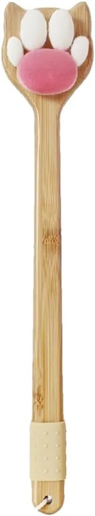 Телощетка с длинной ручкой, кошачья лапка, Generic, 40.5 см, Original Color
