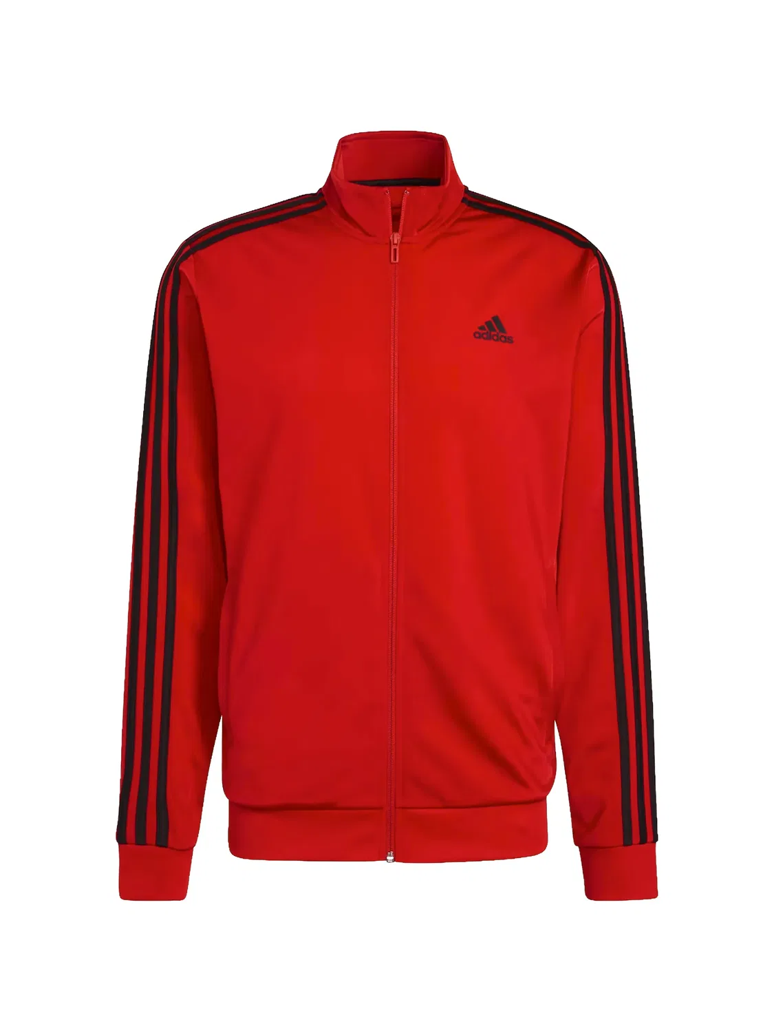 Толстовка с 3 полосками Adidas, ярко-красный