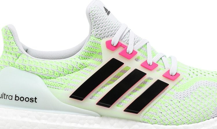 Кроссовки Adidas UltraBoost 5.0 DNA 'Dash Grey Signal Green', зеленый — фото 3